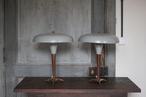 Paire lampe tripode - lampe,