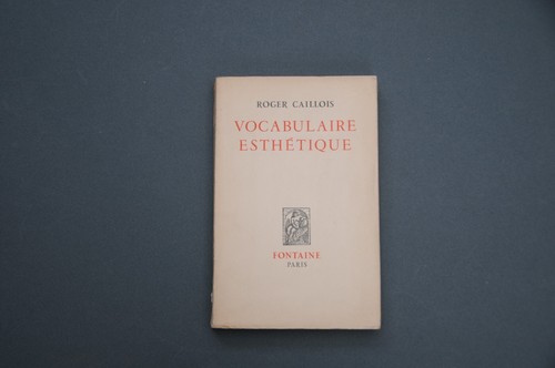 Esthétique roger caillois - roger,