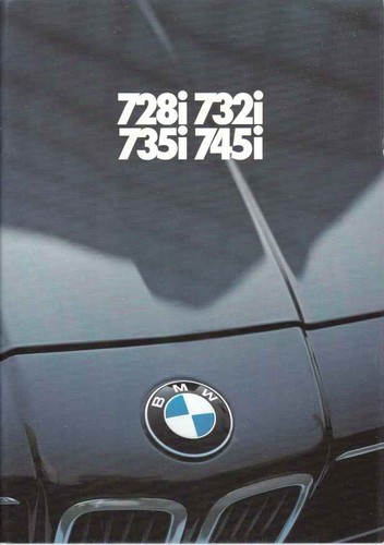 Catalogue brochure bmw 728i - /,