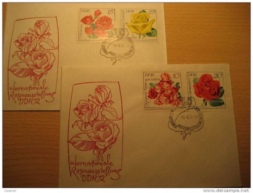 Ddr allemagne flora flor fleur - ddr,
