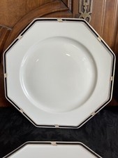 4 Assiettes Porcelaine de