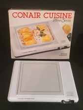 CONAIR Portable Cuisine Cordless Warming Tray Butane Powered Camping RV 8" X 8"