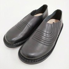 trippen Unused Rainbow size 37 leather slip-on shoes Shoes/Shoes black 5-093...