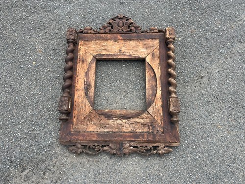 Rare cadre miroir ou - de,