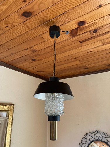 Lustre suspension feu - lustre,