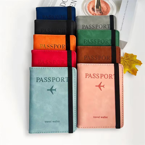 Porte passeport rfid vintage - rfid,