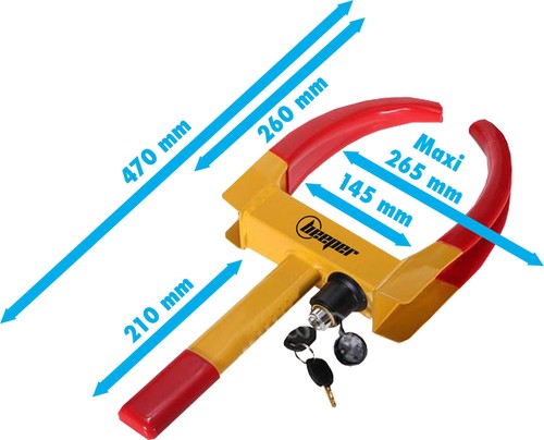 Sabot antivol roue beeper - sabot,