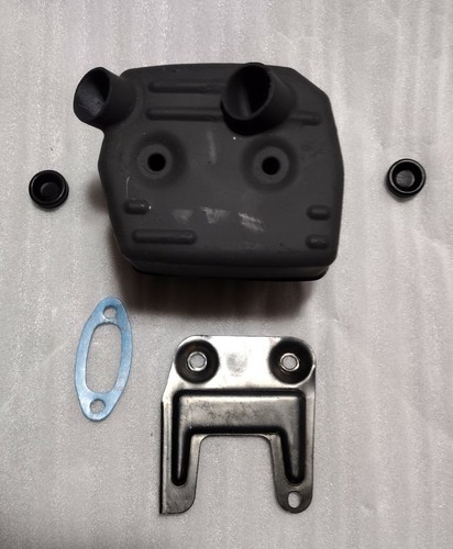 Ported dual port muffler - ported,
