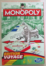 Hasbro Gaming 2-4 Player Travel Edition Monopoly Game Age 8+ New Condition
