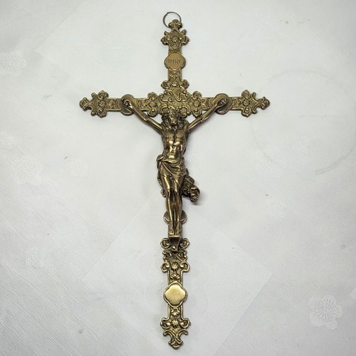 08m22 ancien crucifix croix - ancien,