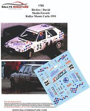 DECALS 1/18 REF 1705 SKODA