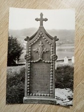 CPSM CPM SAINT POINT TOMB SCULPTED BY J B PORT STONE CUTTER 