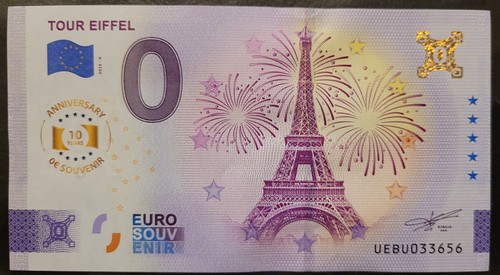 Billet euro paris tour - euro,