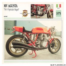 BQ-BFP1-0210-MOTO - Mv agusta - 750 s spéciale magni