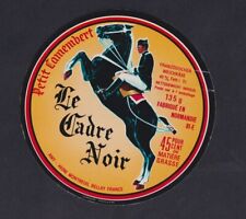 Antique Cheese Small Label France BN154937 Le Cadre Noir Cheval
