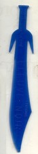 RARE SWORD SHAPED BOOKMARK EDITIONS BLACK RIVER / CITY PRESSES