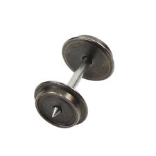 24pcs Échelle HO 1:87 Roues en Métal Pour Trains Miniatures 36&quot; AC