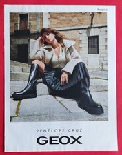 Press Ad: GEOX Shoes Presented by PENELOPE CRUZ