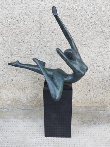 Sculpture bronze bernard - sculpture,