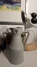Pichet étain et grès "
