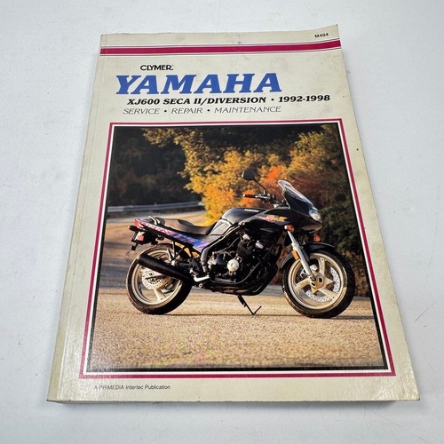 Clymer yamaha xj600 seca - xj600,
