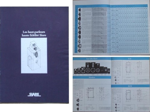 Brochure haut parleurs - brochure,