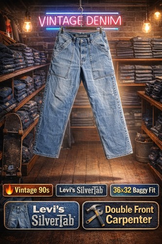 Vintage 90s levi - vintage, silvertab