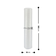 Rouleau à bulles d'air pluriball pour emballage en fonte 10 mètres 100 cm x 10 m