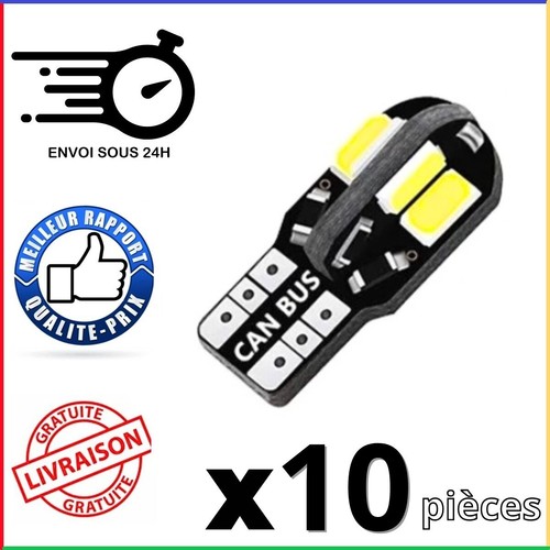 Ampoules led t10 - t10, can