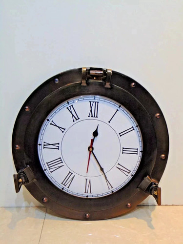 Horloge murale vintage hublot