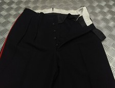 Pantalon Mess Vintage Army Ancien Modèle Rayure Rouge Uniforme Dress Issue