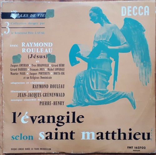 Evangile selon matthieu - l’evangile,