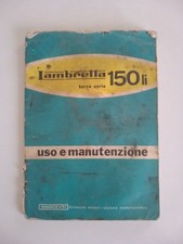 Lambretta 150 Li Original Maintenance Use_3rd Series No 175 200 Sx TV Booklet