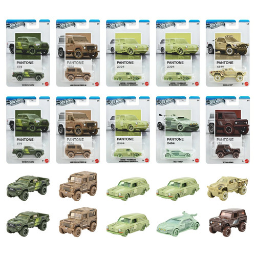 Hot wheels lot pantone - lot,