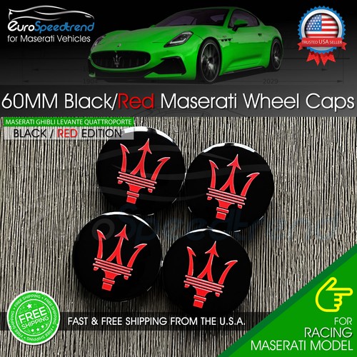 Maserati black red wheel - maserati,
