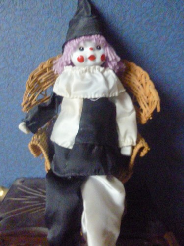 Poupée pierrot dans - , son