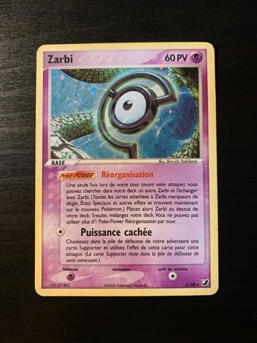 Carte pokémon zarbi 28 - :,