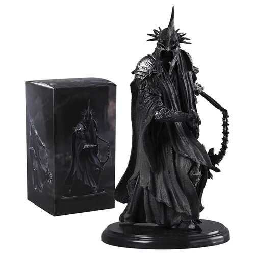 Statue roi sorcier angmar - statue, d'angmar