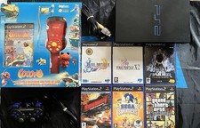 • Console Sony PlayStation 2 Fat Complète Avec 1 Manette + 7 Jeux •