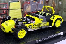 Kyosho 1/18 - 7022Y Caterham Super Seven JPE Yellow - Diecast Model Car