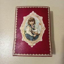 Ancien album recto verso de 350 chromos poulain cantiniere assignat vetement