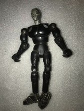 Vds vintage figurine robot en fer BANDAI Japon Japan 12 cm environ couleur noire