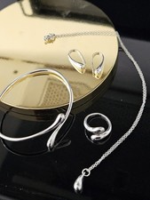 Ensemble Gouttes En Argent