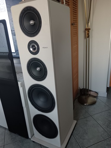 Elipson blanc enceinte - f,