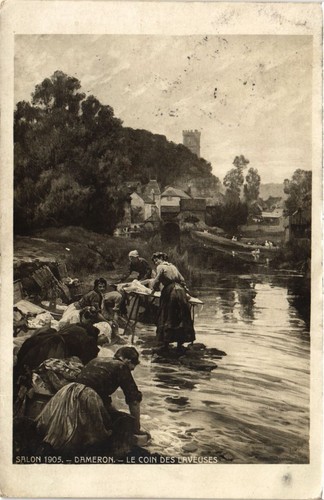 Cpa salon 1905 - ak, dameron