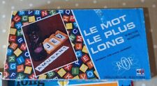 Le Mot Le Plus Long Jeu De Société Vintage Ancien  Nouvelle Edition Jammot