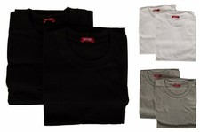 Pack 2 t-shirt homme à manches courtes ras du cou coton bipack RAGNO article 601