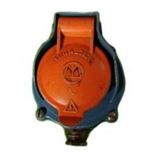 Socle de prise de courant Martin Lunel 3ph + T 380V  10/15A