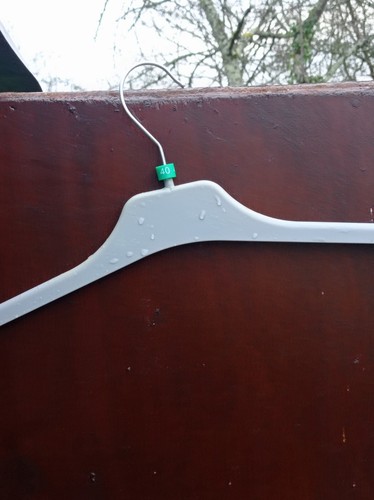 Cintres plastique gris - cintres,