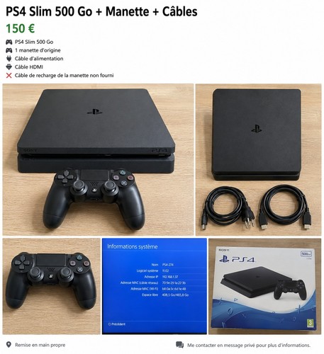 Sony playstation pro 1to - sony,